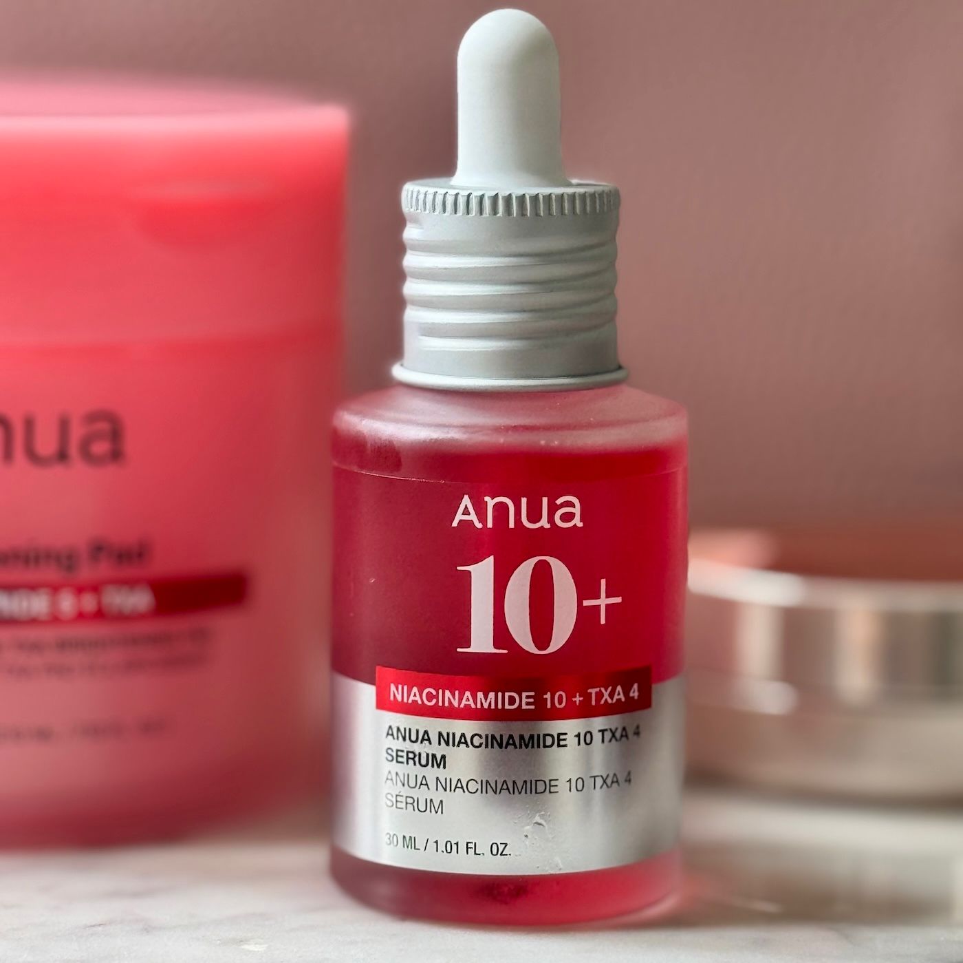 ANUA NIACINAMIDE 10%+TXA 4 & ANUA Brightening Pad