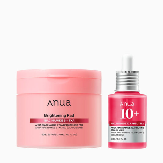 ANUA NIACINAMIDE 10%+TXA 4 & ANUA Brightening Pad